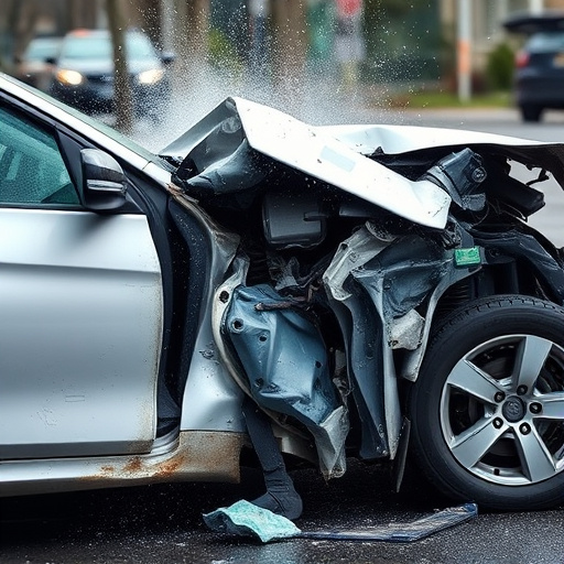 car crash damage