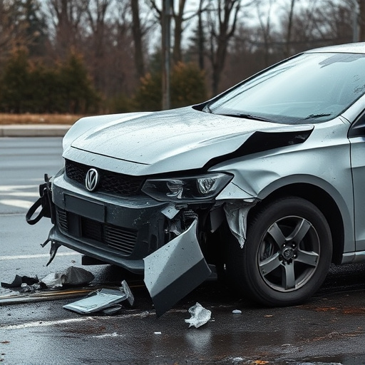 car crash damage