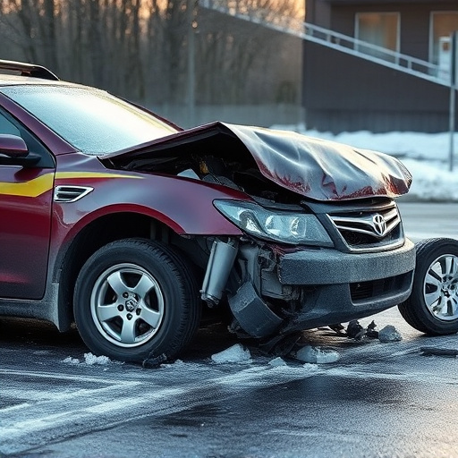 car crash damage