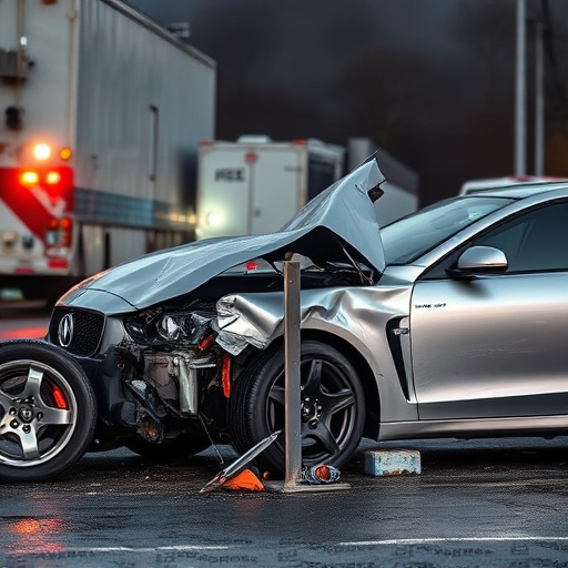 car crash damage
