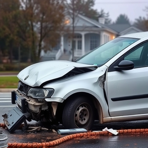 car crash damage