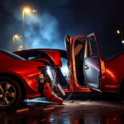 car crash damage