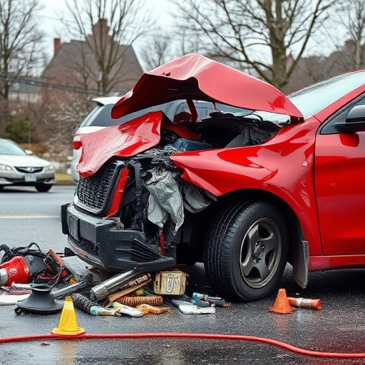 car crash damage