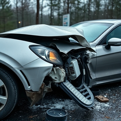 car crash damage