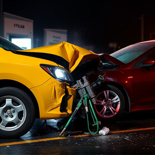 car crash damage