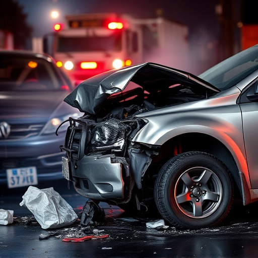 car crash damage