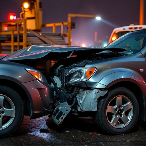 car crash damage
