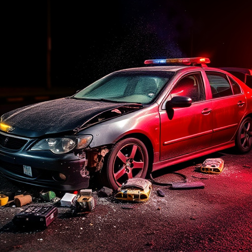 car crash damage