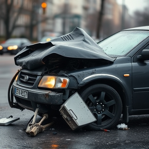 car crash damage