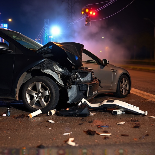 car crash damage