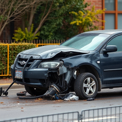 car crash damage