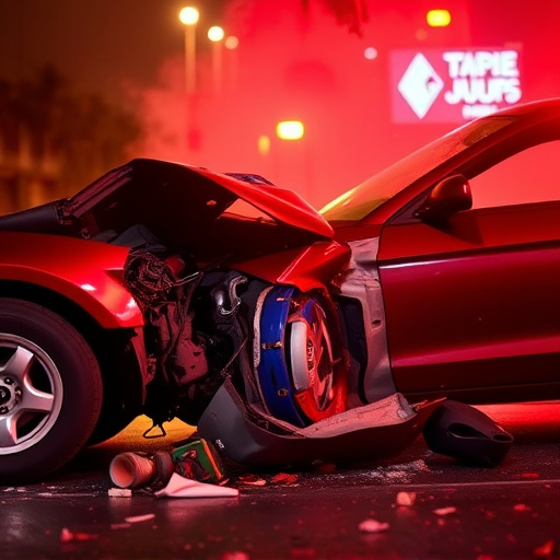 car crash damage