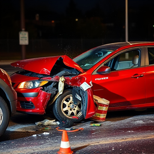 car crash damage