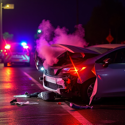 car crash damage