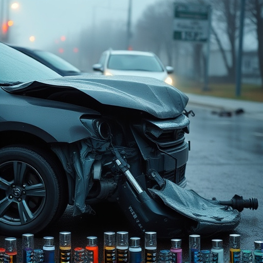 car crash damage