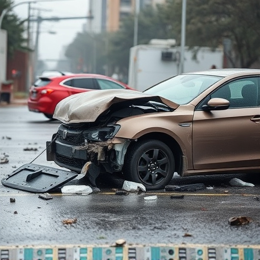 car crash damage
