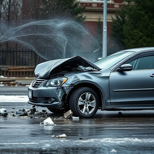 car crash damage