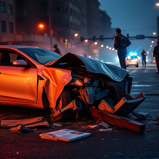 car crash damage