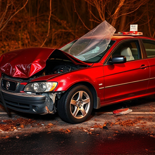 car crash damage