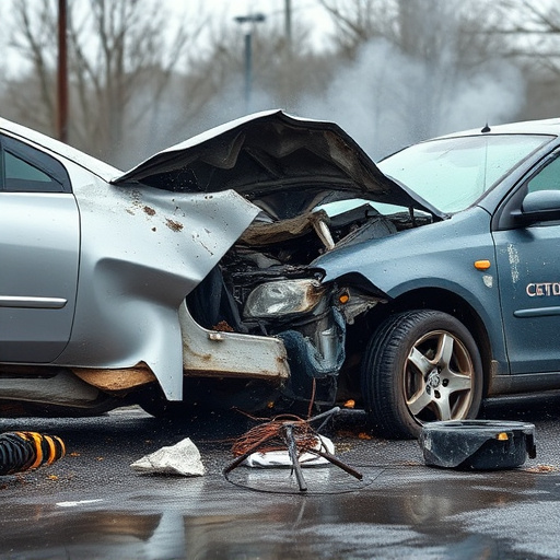 car crash damage