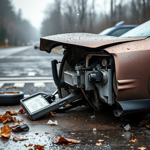 car crash damage