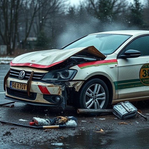 car crash damage