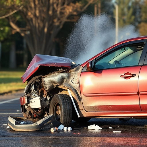 car crash damage