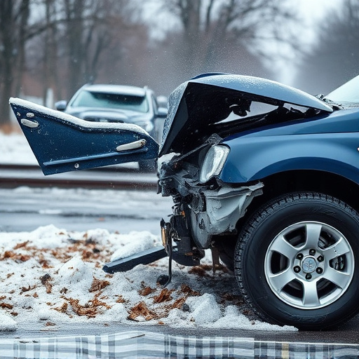 car crash damage