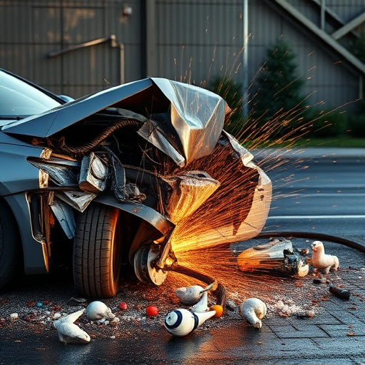 car crash damage
