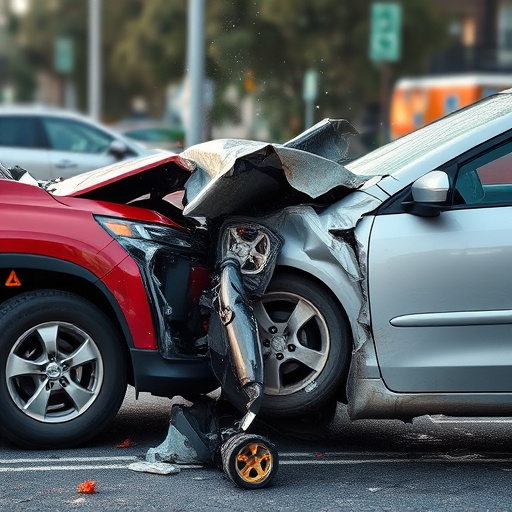 car crash damage