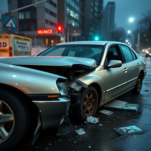 car crash damage
