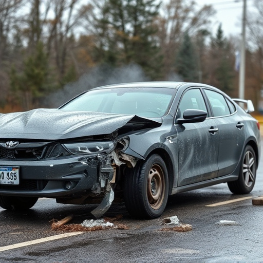 car crash damage