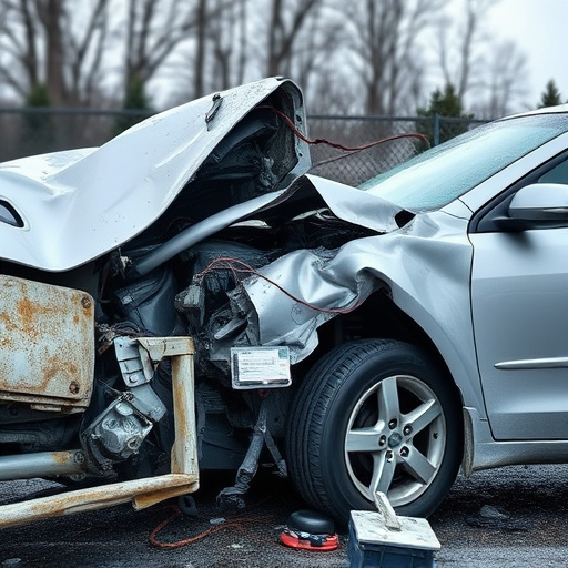car crash damage