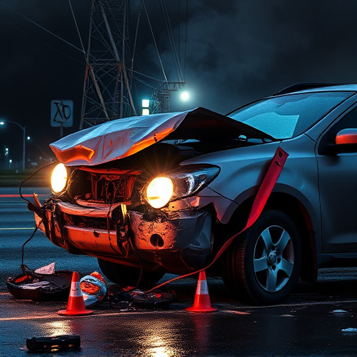 car crash damage
