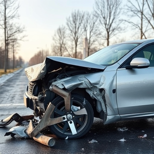 car crash damage