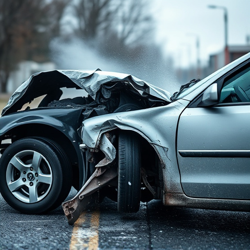 car crash damage