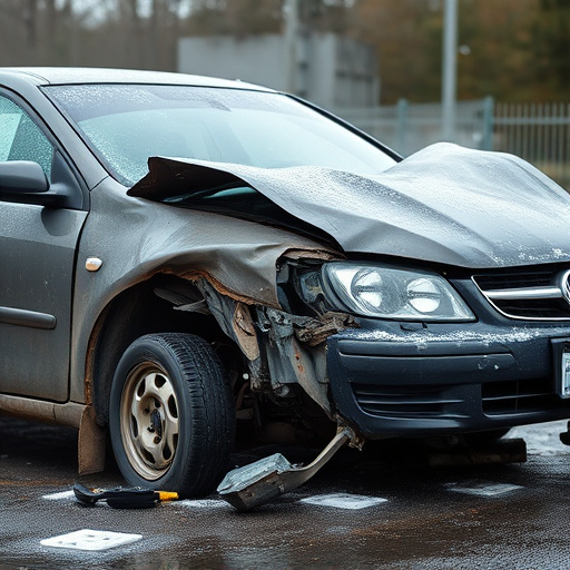 car crash damage