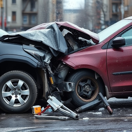 car crash damage