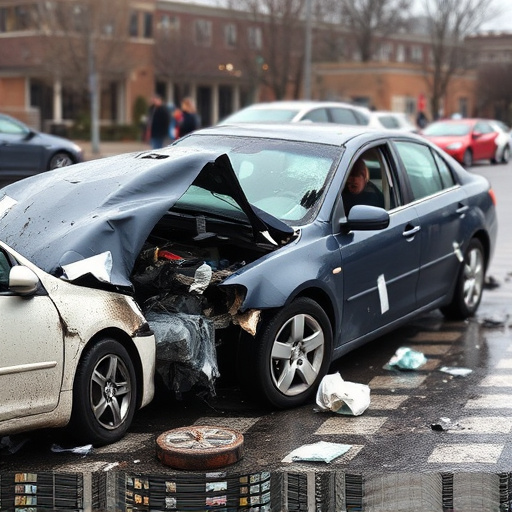 car crash damage
