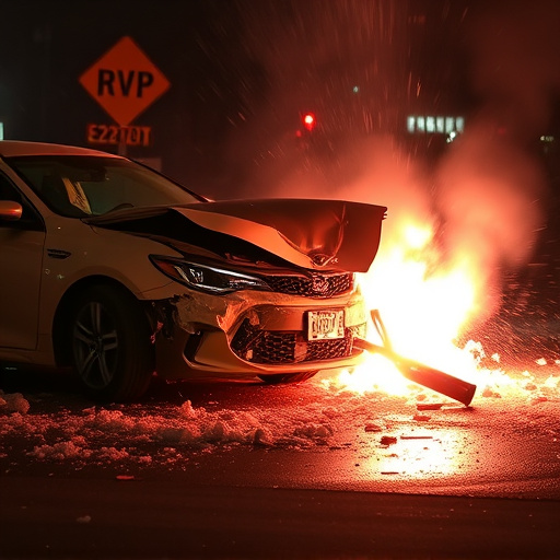 car crash damage