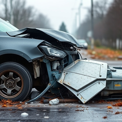 car crash damage
