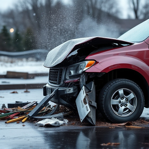 car crash damage