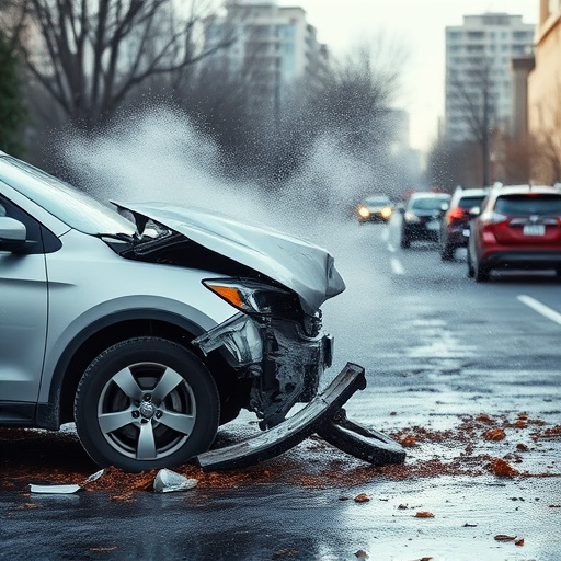 car crash damage
