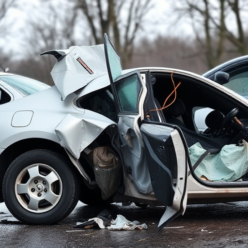 car crash damage