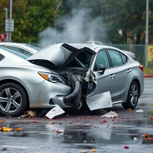 car crash damage