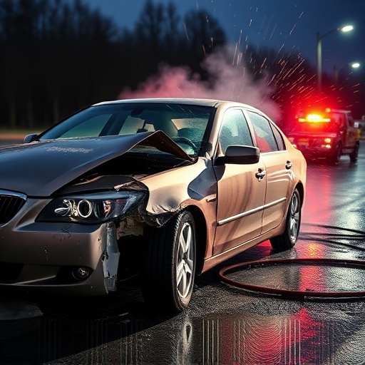 car crash damage