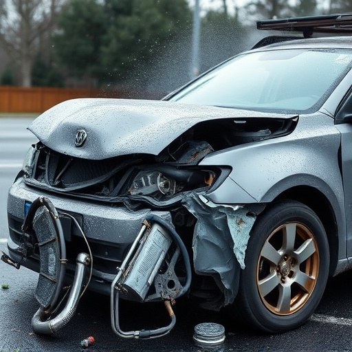 car crash damage