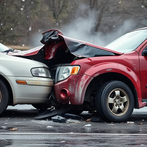 car crash damage