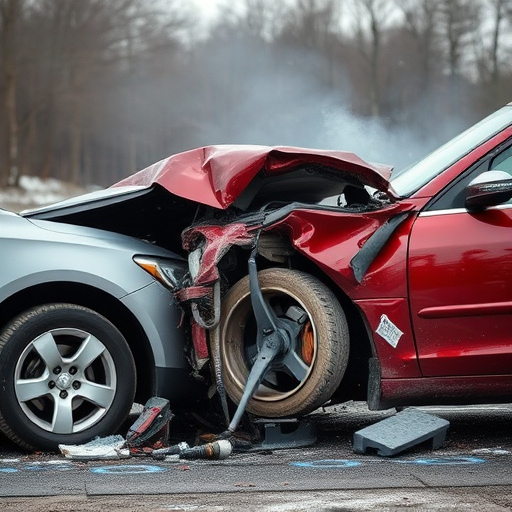 car crash damage