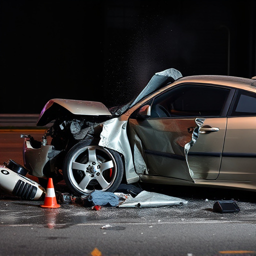 car crash damage